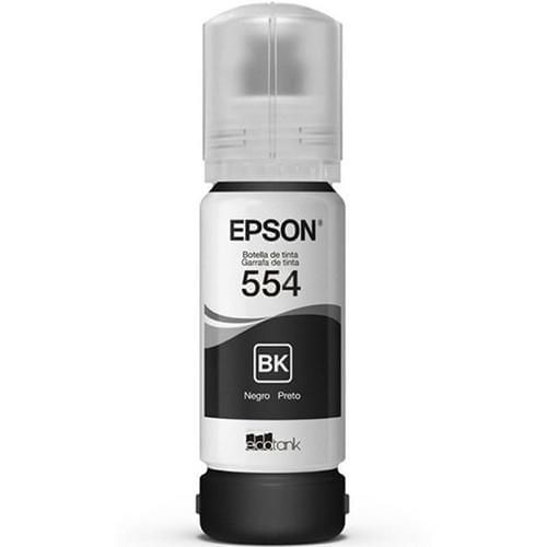 Tinta Epson T554 negro 70ml mult ecotank l8180 l8160