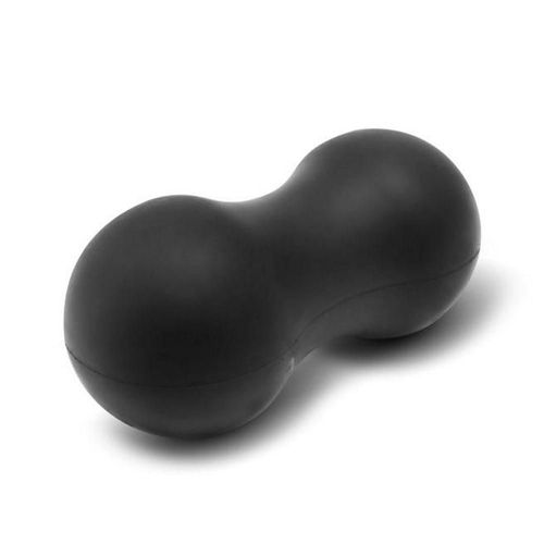 Mini Rodillo C/forma Benesta Cacahuate Masajeador Negro