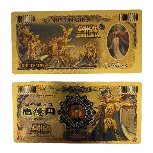 Billete Saint Seiya Gold Cancer Mascara Mortal
