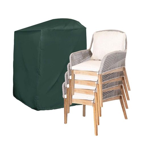 Funda Verde P/Silla Jardín Exterior Poliéster Interattika