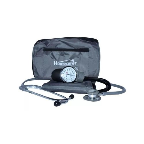 Kit Baumanómetro Gris  Aneroide Estetoscopio Duplex 2600 Homecare