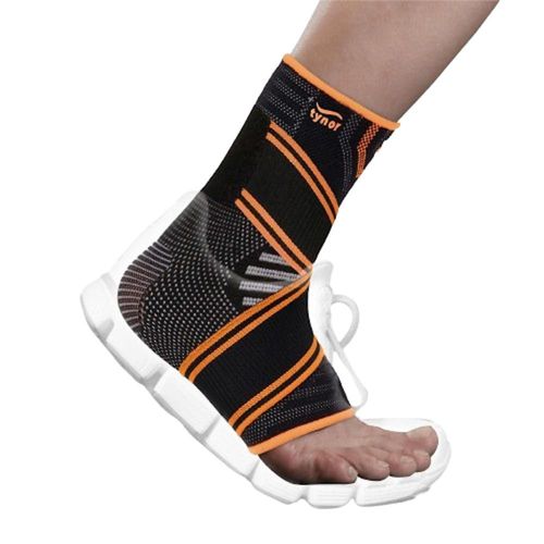 Tobillera Deportiva Naranja Tynor C/ Cinta Nylon Air Pro 202 XL