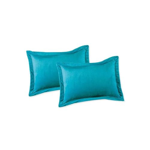 Funda Decorativa Estándar Velvet Esmeralda Concord