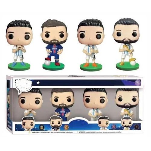 Figura Pop Messi & Argentina Friends 4 Pack