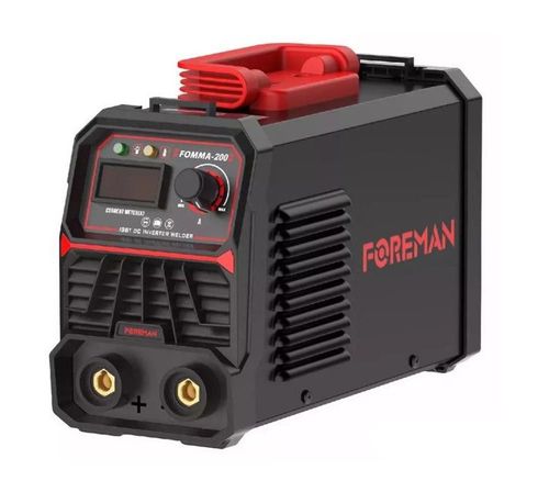 Soldadora inversora FOREMAN de 200 Amps