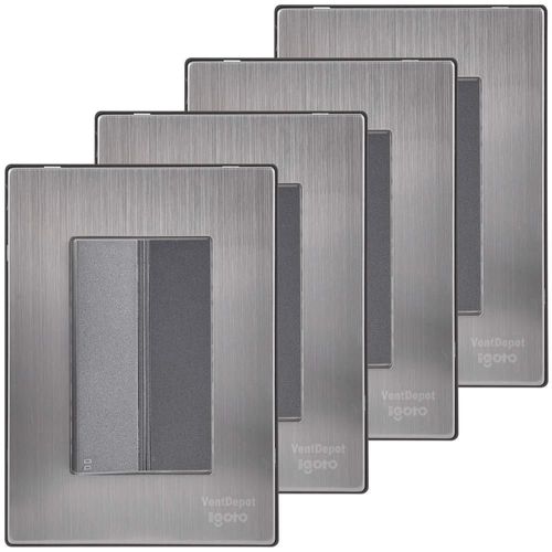 Apagador Escalera Inoxium1EOxford MXIXX-006 Interruptor de Pared