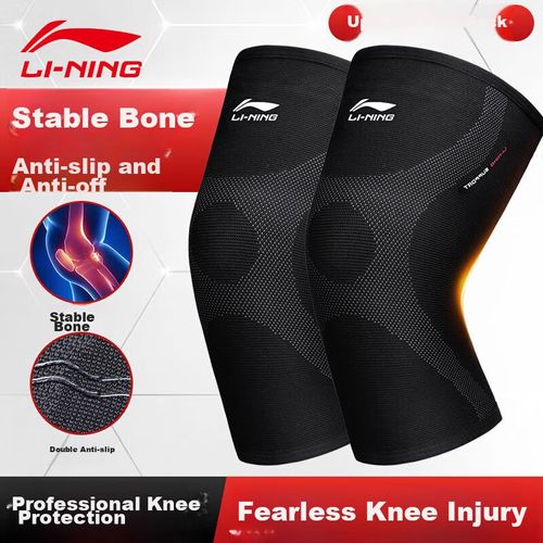 Soporte De Rodilla Li-Ning Compresión Elástica Negro