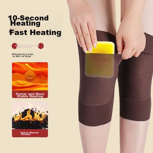 Rodilleras Térmicas Nailikesi Terciopelo Alemán