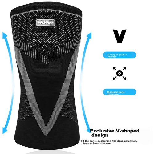 Soporte Para Rodilla Proiron Térmico Gris