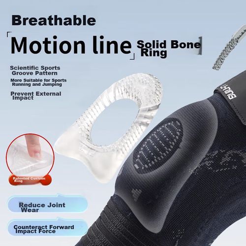 Soporte Para Rodilla Li-Ning Deportiva Antideslizante Negro