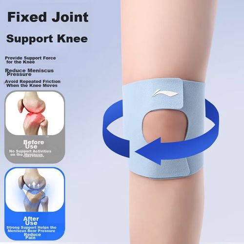 Rodillera Li-Ning Menisco Ligera Azul