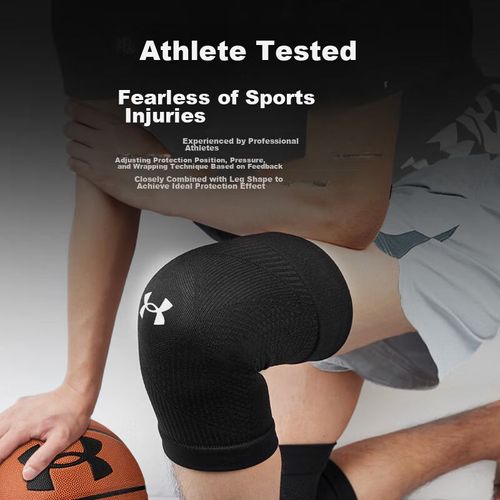 Soporte Para Rodilla Under Armour Antideslizante Negro