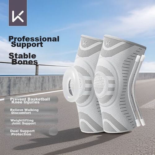 Soporte Para Rodilla Keep Antideslizante Gris