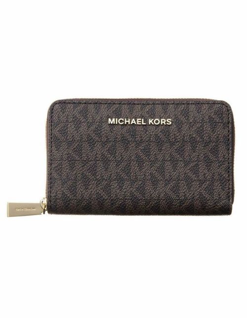Cartera Zip Michael Kors 32F9GJ6D0B Café
