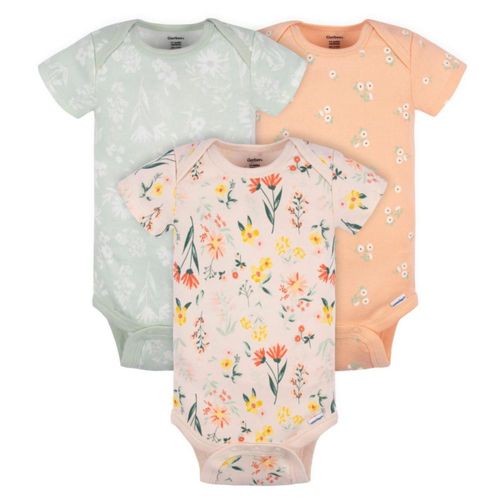 Pañalero Gerber Pack 3 Piezas Body Bebé ropa mameluco