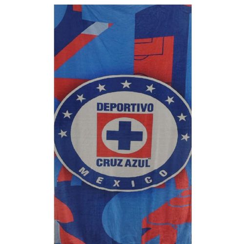 Exclusiva! Cobija Frazada Ultra Suave Logo Maquina Cementera