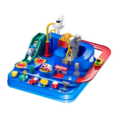 Pista Carreras Niños - 8 Retos 3 Coches