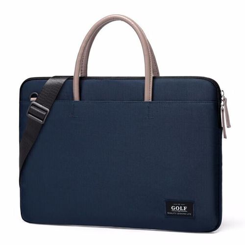 Mochila de golf GOLF para laptop de 14 pulgadas de nailon/ cuero sintético Rosa claro/ Azul marino/ Verde claro para mujer