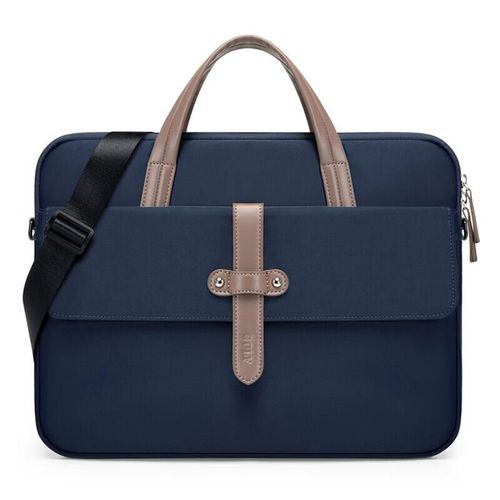 Bolsa para laptop GOLF de tela Oxford impermeable Azul Marino/Rosa unisex