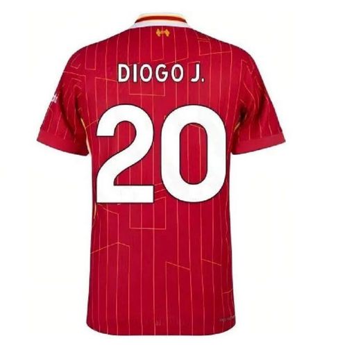 Jersey Diogo Jota 20 Premier 2025 Local Roja