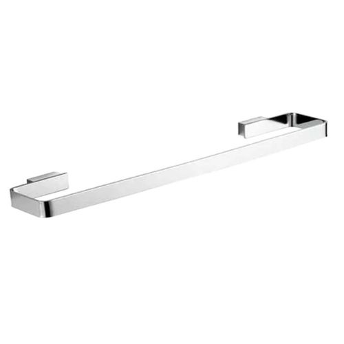 Toallero De Barra Baño Cromado 46 Cm Cuadrado Rubinett