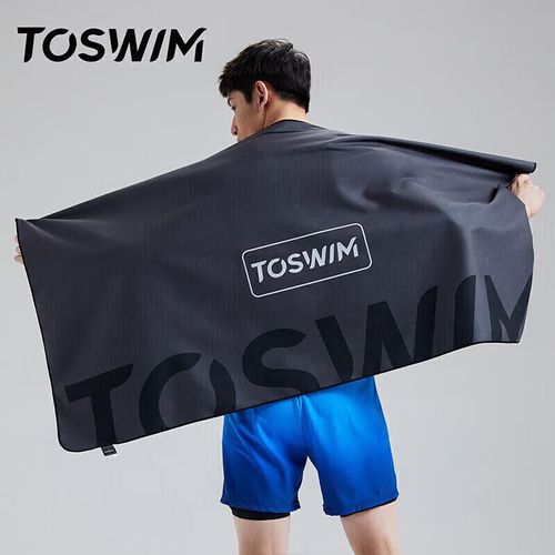 TOSWIM Toalla de Secado Rápido con Protección Solar 140x70 cm Unisex
