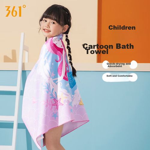 361° Toalla de baño absorbente para niño y niña