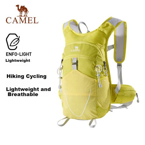 Mochila de senderismo CAMEL 8L de tela repelente al agua Verde Claro Unisex