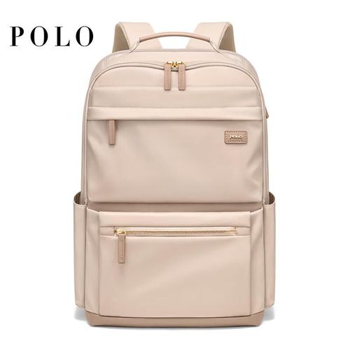 Mochila para laptop POLO HIGHVOLUME de material liviano Negro para mujer