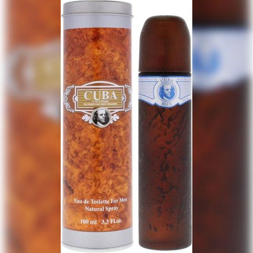 FRAGANCIA CUBA BLUE EDT 100ML PARA CABALLERO