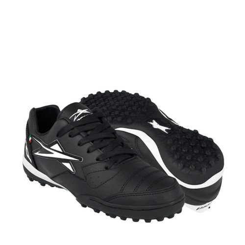 TENIS FUTBOL JOVEN EESCORD 8020 PIEL NEGRO 20-24