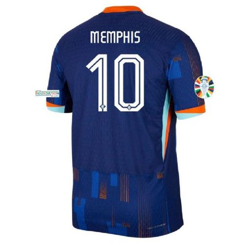 Jersey Memphis Depay 10 Visita 2025 Azul