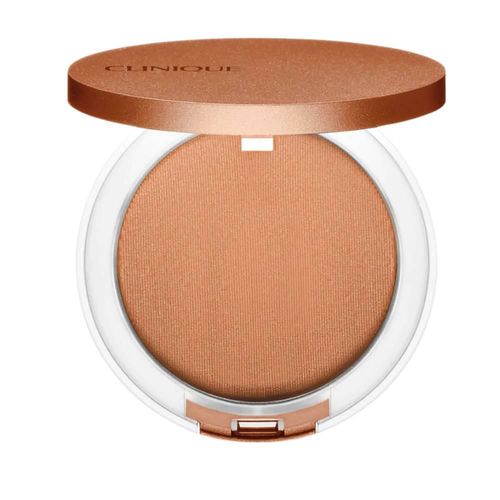 Polvo compacto bronzeador Clinique Sunblushed Pressed Powder Bronzer Naranja