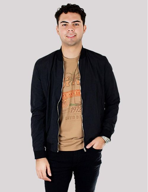 CHAMARRA LIGERA BOMBER BUFFALO DAVID BITTON