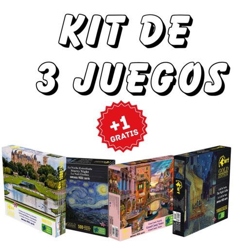 KITS ROMPECABEZAS DE ARTE 1