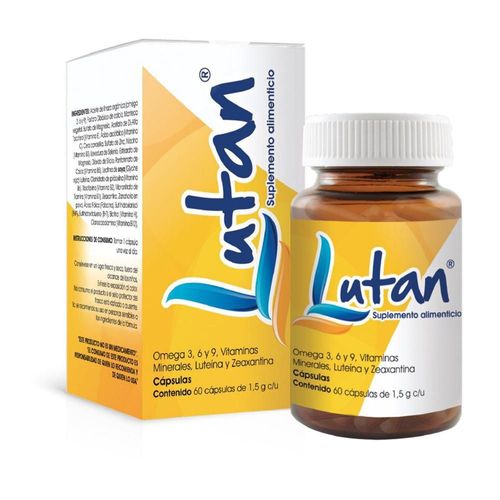 Suplemento Alimenticio Lutan 60 Cápsulas