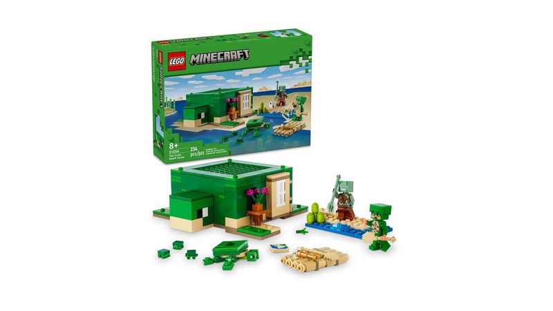 Lego Minecraft La Casa-Tortuga de la Playa 21254