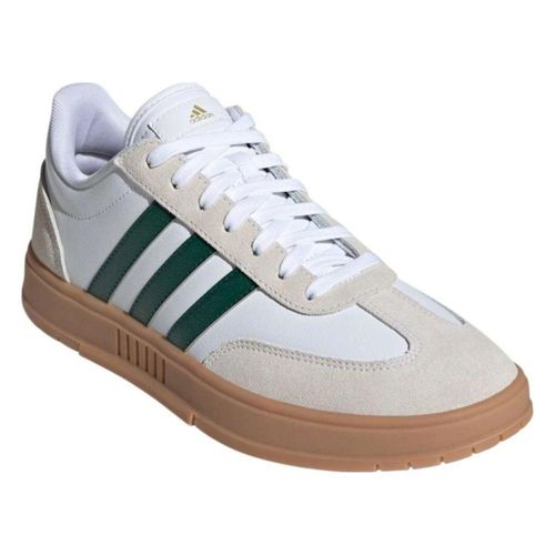 Tenis Sneakers Casual Hombre Adidas Gradas Color Blanco acabado piel y gamuza