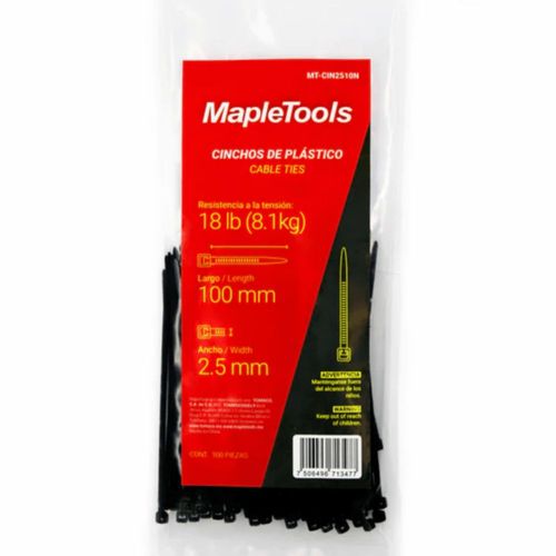 2000 CINCHOS NEGROS MAPLE TOOLS 10 CM