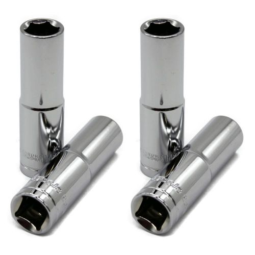 PACK 4 DADOS LARGOS MAPLE TOOLS CUADRO 3/8 BOCA 18MM HEX