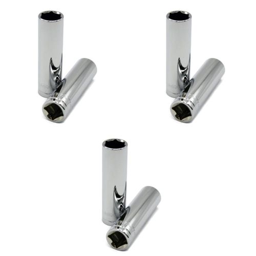 PACK 6 DADOS MAPLE TOOLS CUADRO 1/2 BOCA 3/8 HEXAGONAL