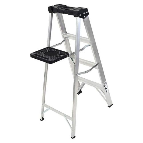 ESCALERA DE TIJERA CUPRUM ALUMINIO 4 PELDAÑOS