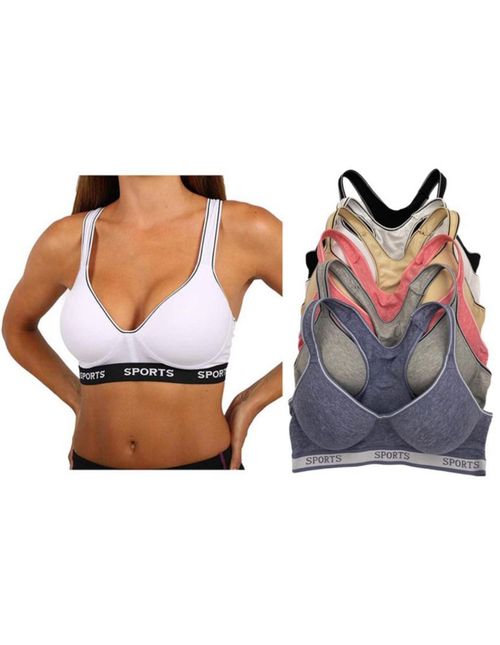 Paquete con 6 Tops Deportivo Algodón6881