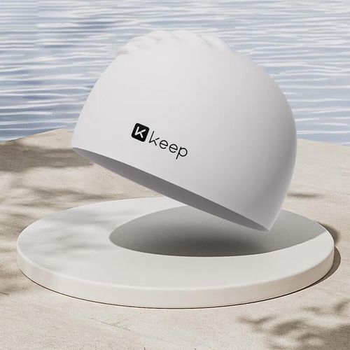 Gorro de natación Keep silicona talla grande unisex resistente al agua