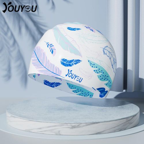 Gorro de natación silicona YoUYGU talla grande para cabello largo unisex