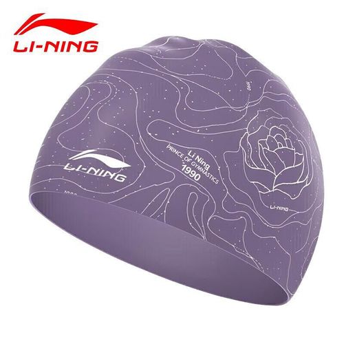Gorro de natación LI-NING silicona impermeable unisex