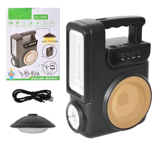 Energía Solar, Estación de Energía Portátil, Panel de luz Brillante,Generador Solar con Mango Portátil, para Viajes de Acampada,HOGAWAY