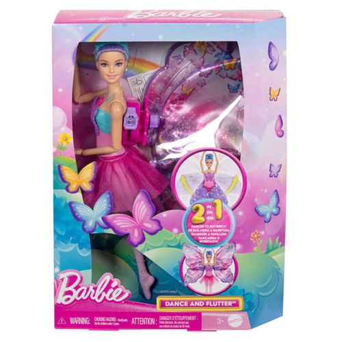 Barbie Dance and Flutter Transformación 2 en 1 HXJ10
