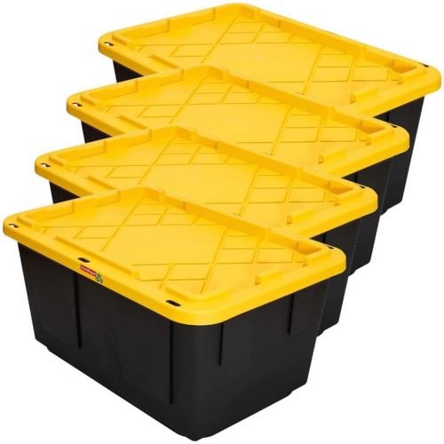 Cajas de Plastico para Candados BoxUpYellow MXXBP-004 Caja Organizadora Durabilidad