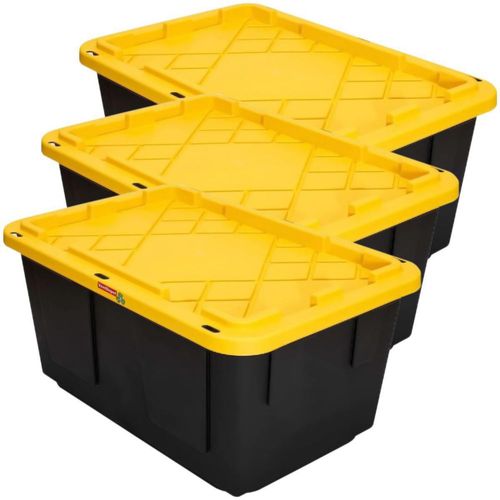 Cajas de Plastico para Candados BoxUpYellow MXXBP-003 Caja Organizadora Durabilidad